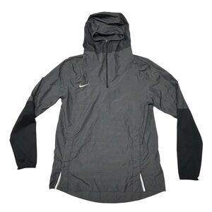 Nike Activewear Mens Size M Jacket Lightweight Vented Hooded Running  Activewear